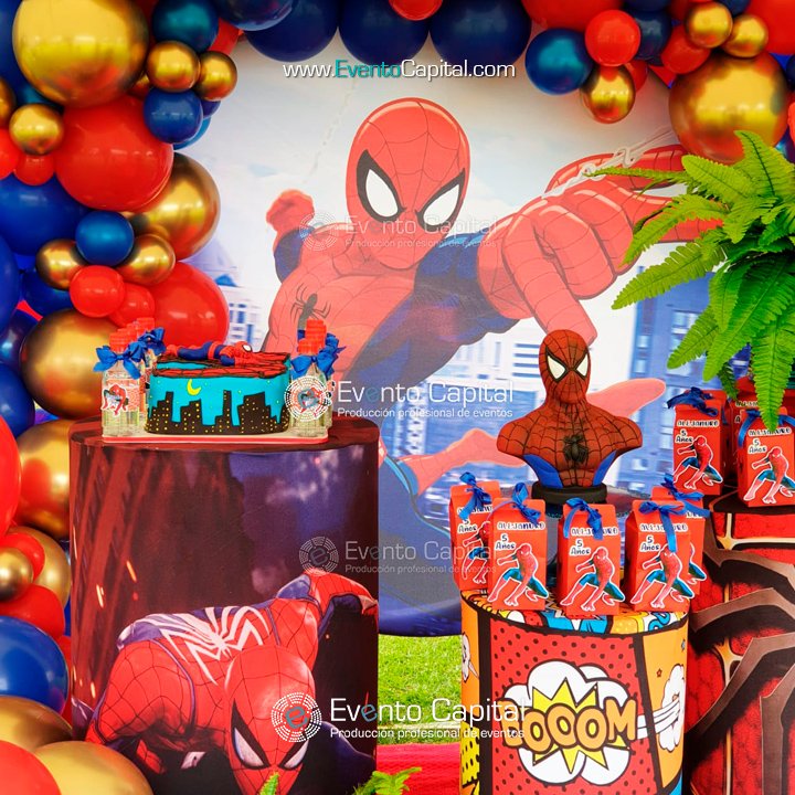 Artículos de Decoración de Cumpleaños Spiderman